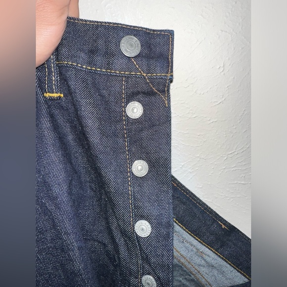 Double RL RRL made in USA salvedge denim slim boot cut dark wash Ralph Lauren - Picture 4 of 16